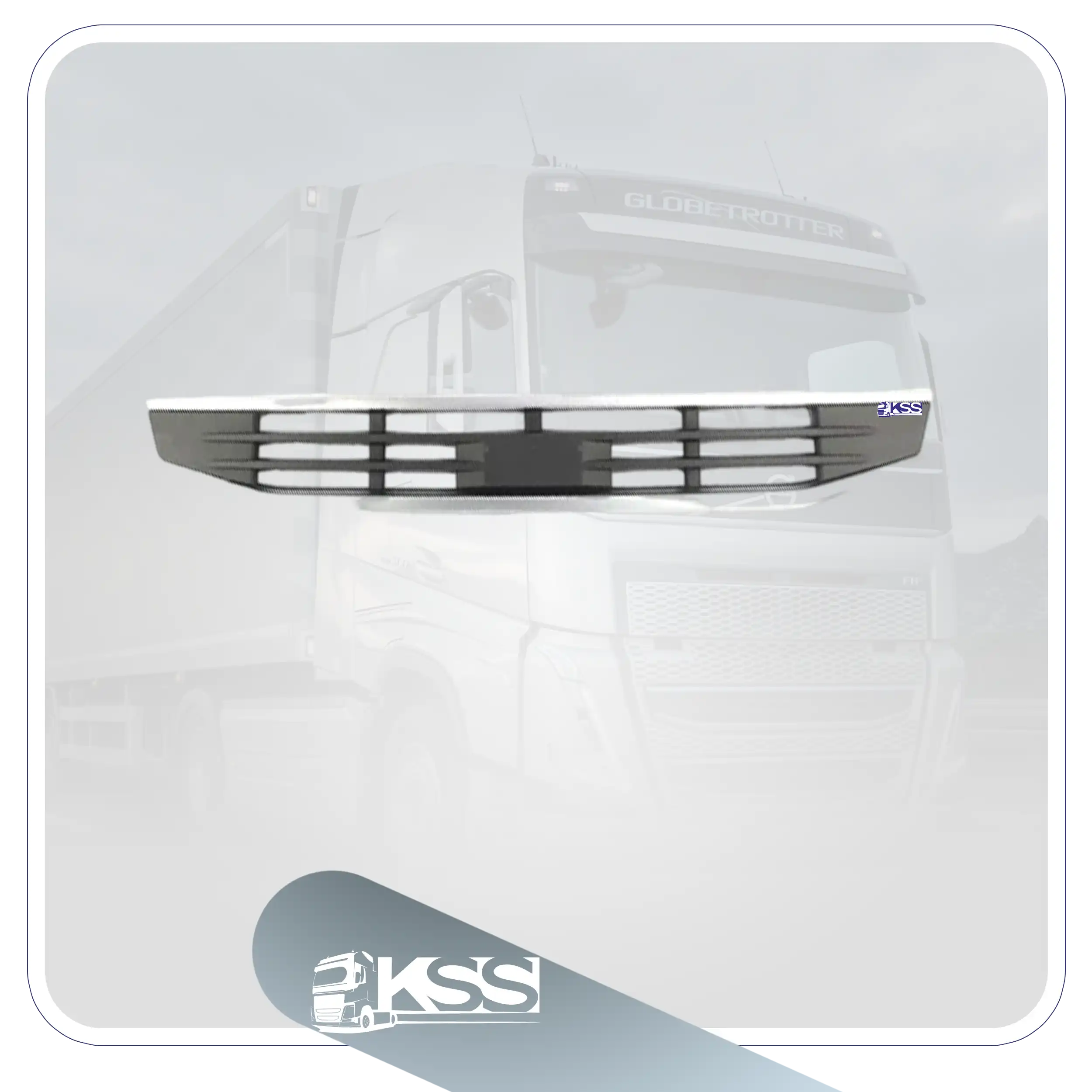 22822436-پله پایینی جلو پنجره استیل ولوو FH500 نیو فیس اصلی
